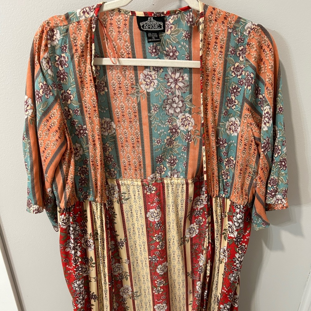 Angie patchwork kimono